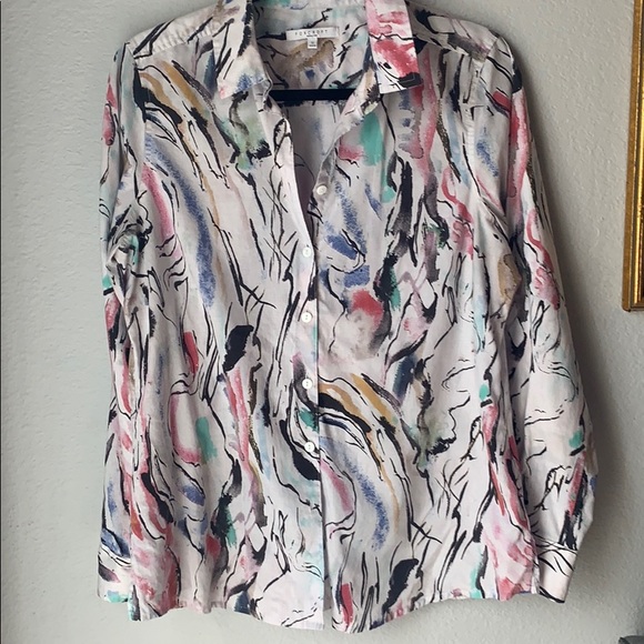 Size 12 Foxcroft Wrinkle Free Button Down Shirt
